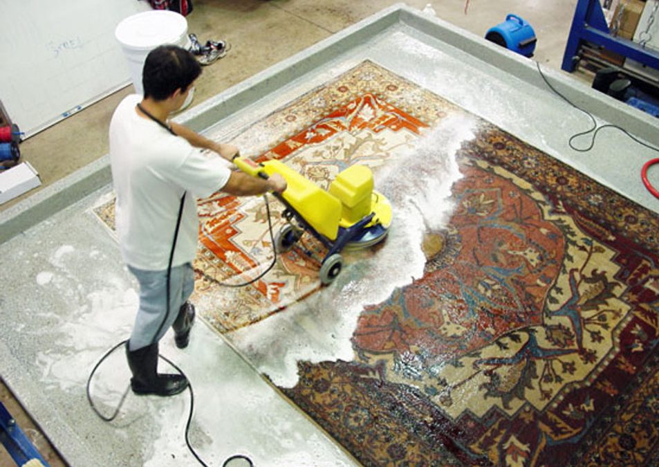 قالیشویی در جهانشهر